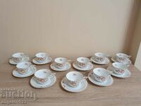 Bavarian porcelain Rosenthal Tirana coffee cups