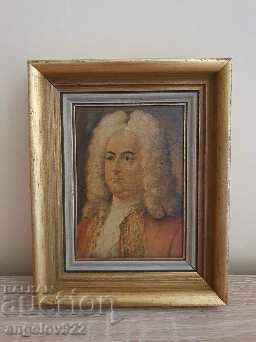 Πορτρέτο του G.F Handel 1685-1759.