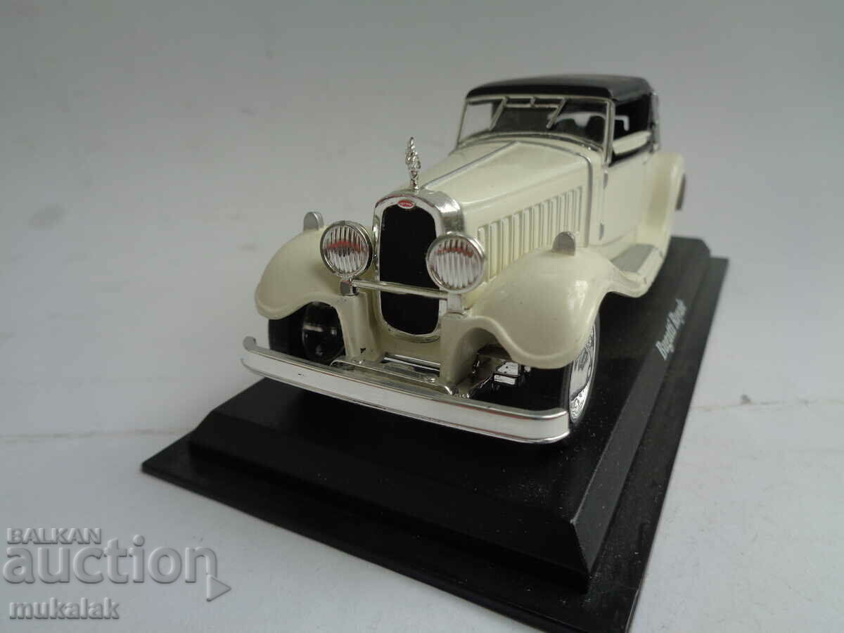 1:43 BUGATTI ROYALE TROLLEY TOY MODEL RETRO cu preț 25.00 BGN | € 12.78