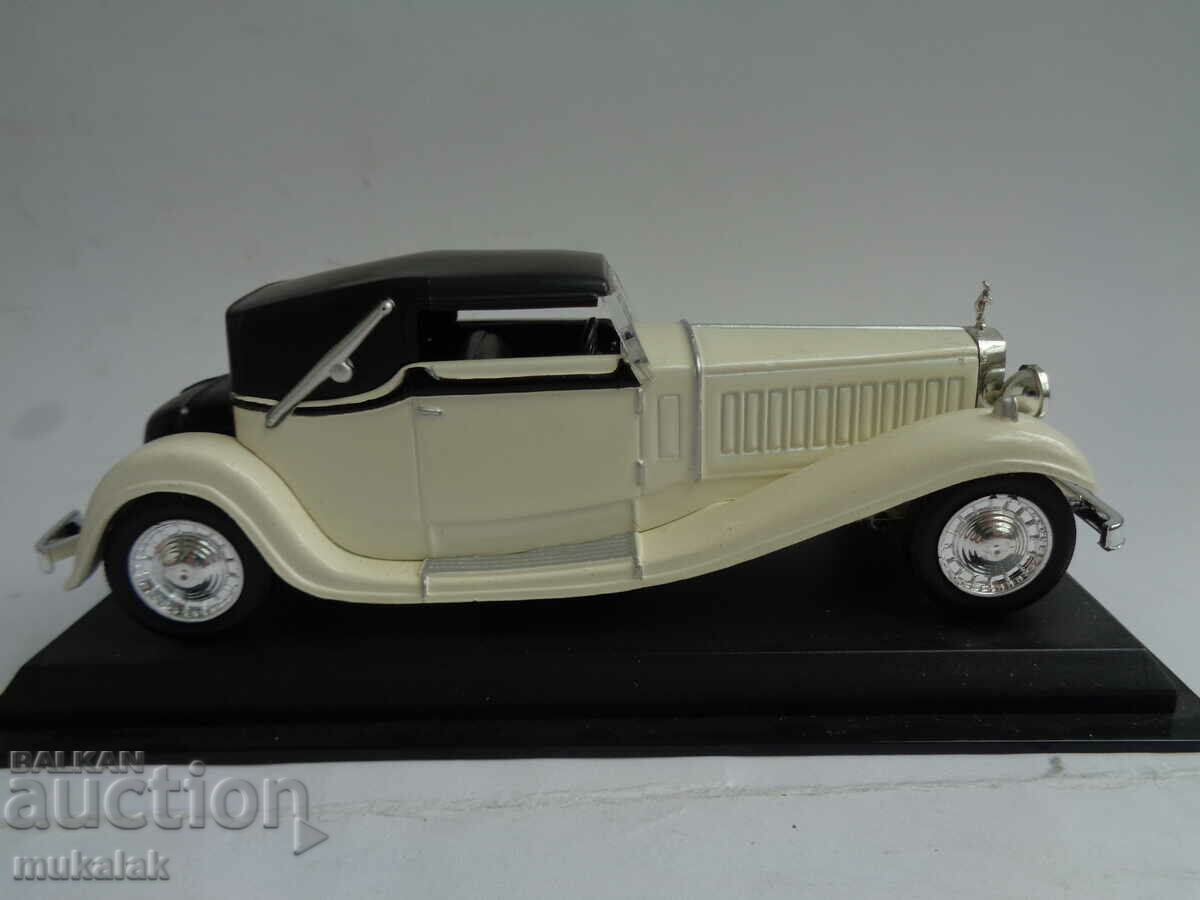 Licitație 1:43 BUGATTI ROYALE TROLLEY TOY MODEL RETRO