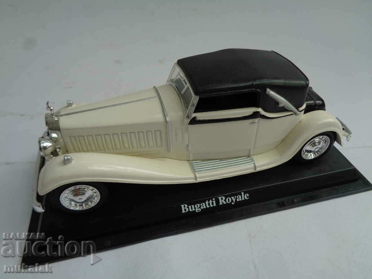 1:43 BUGATTI ROYALE TROLLEY TOY MODEL RETRO - 5