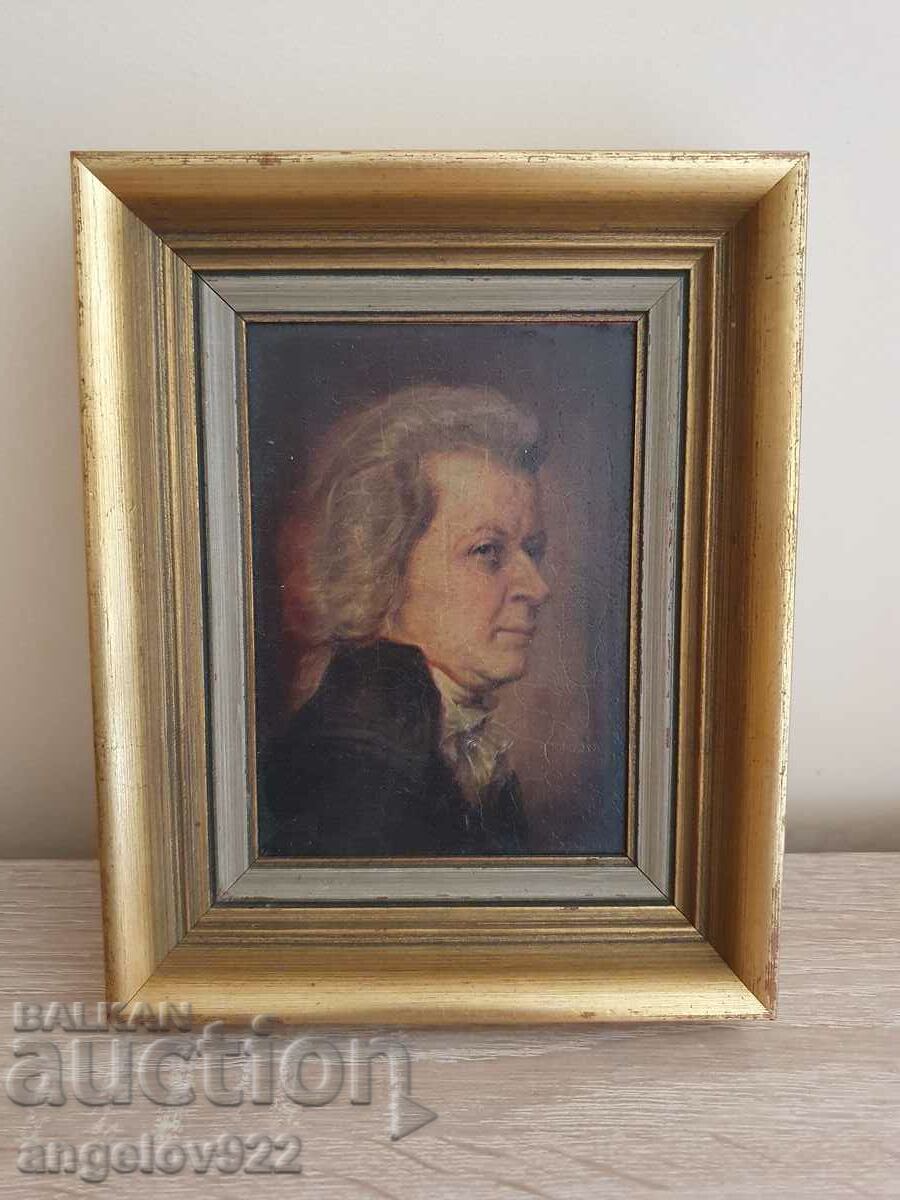 Πορτρέτο του Βόλφγκανγκ Αμαντέους Μότσαρτ 1756-1791.