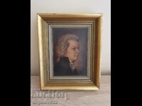 Portrait of Wolfgang Amadeus Mozart 1756-1791.