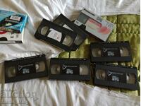 A lot of old video tapes