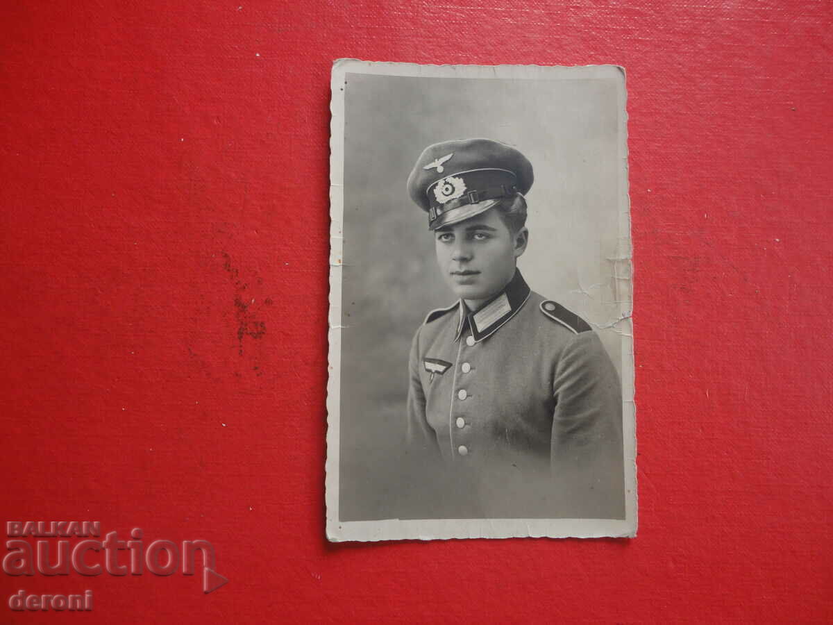 Auction  Photo of soldier 3rd Reich original