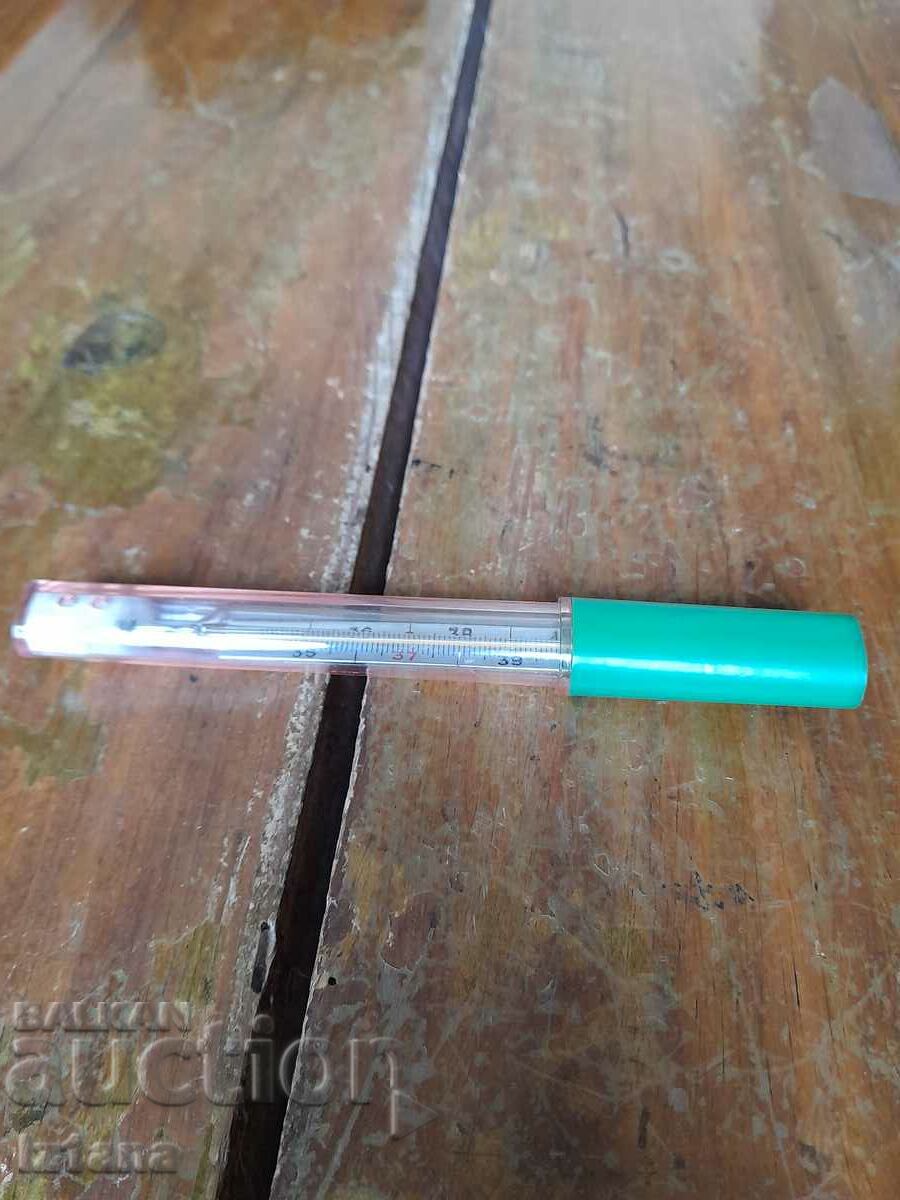 Old mercury thermometer