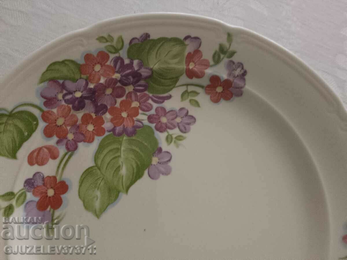 Farfurii frumoase din porțelan ZiK, Konakovo 1954 - 6 Farfurii frumoase din porțelan ZiK, Konakovo 1954 - 6