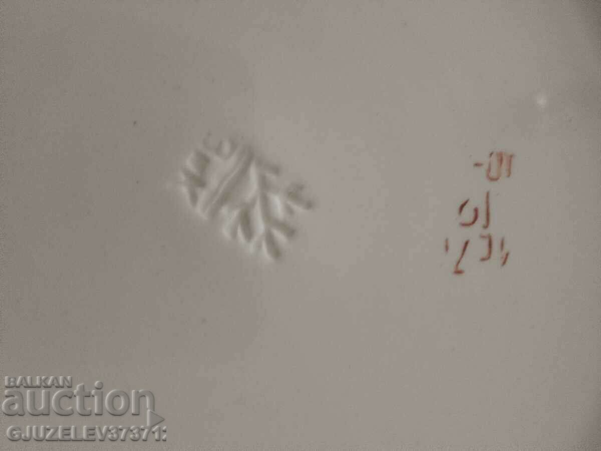 Farfurii frumoase din porțelan ZiK, Konakovo 1954 - 7 Farfurii frumoase din porțelan ZiK, Konakovo 1954 - 7