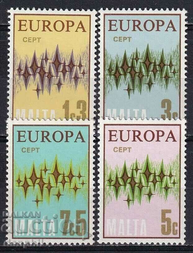 Малта 1972 Eвропа CEПT (**) чиста, неклеймована