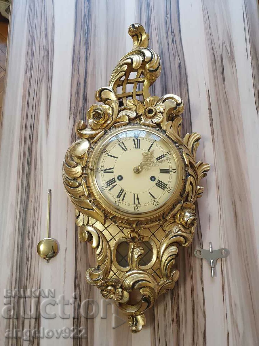 Beautiful Gustav Becker wall clock!!!