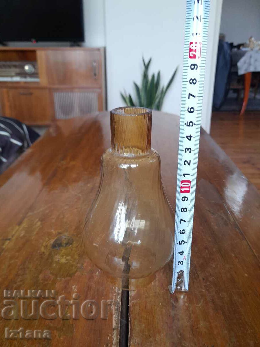 Аукцион Старо стъкло за газена лампа,фенер Аукцион Старо стъкло за газена лампа,фенер