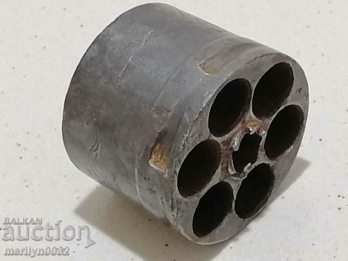 Auction Drum for Lefoucher revolver 11mm with central fighting gun Auction Drum for Lefoucher revolver 11mm with central fighting gun