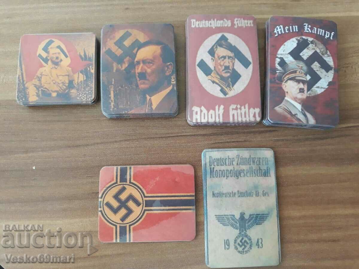 Refrigerator magnets, the second world war, WW2, Hitler