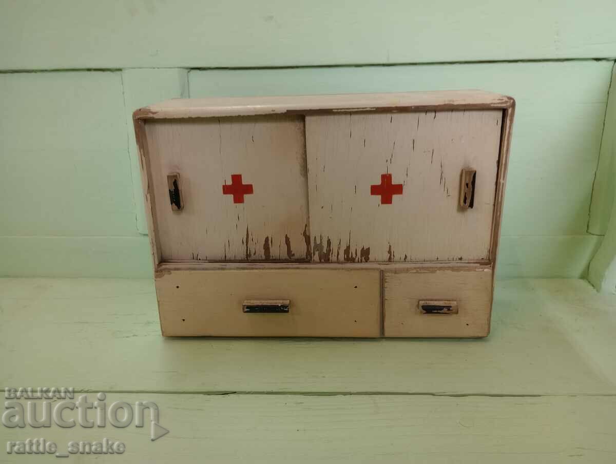 Old first aid kit