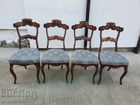 Beautiful vintage chairs array