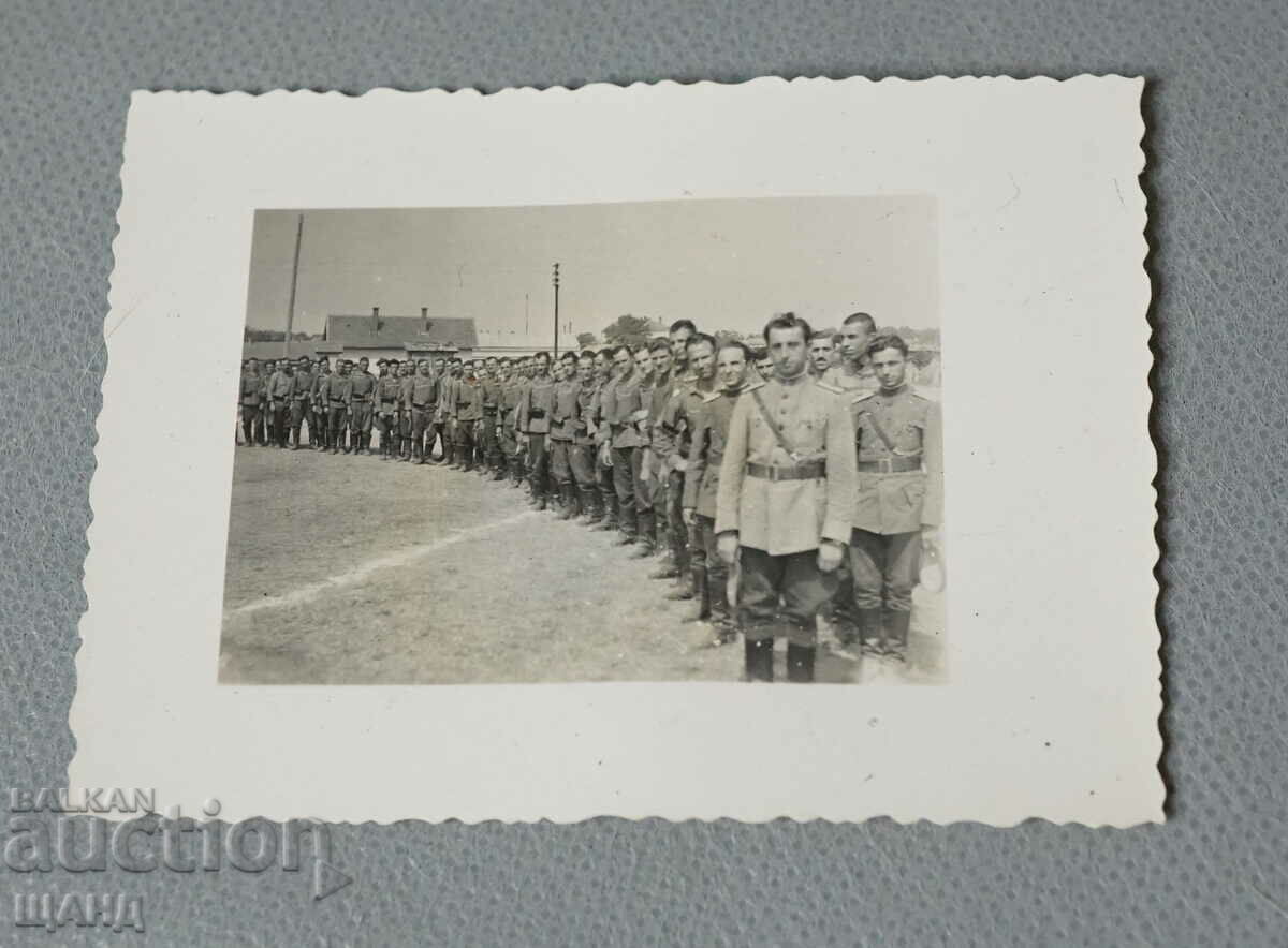 1940 Military Photo group of soldiers uniform boots