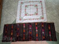 Authentic embroidery pillow and cover
