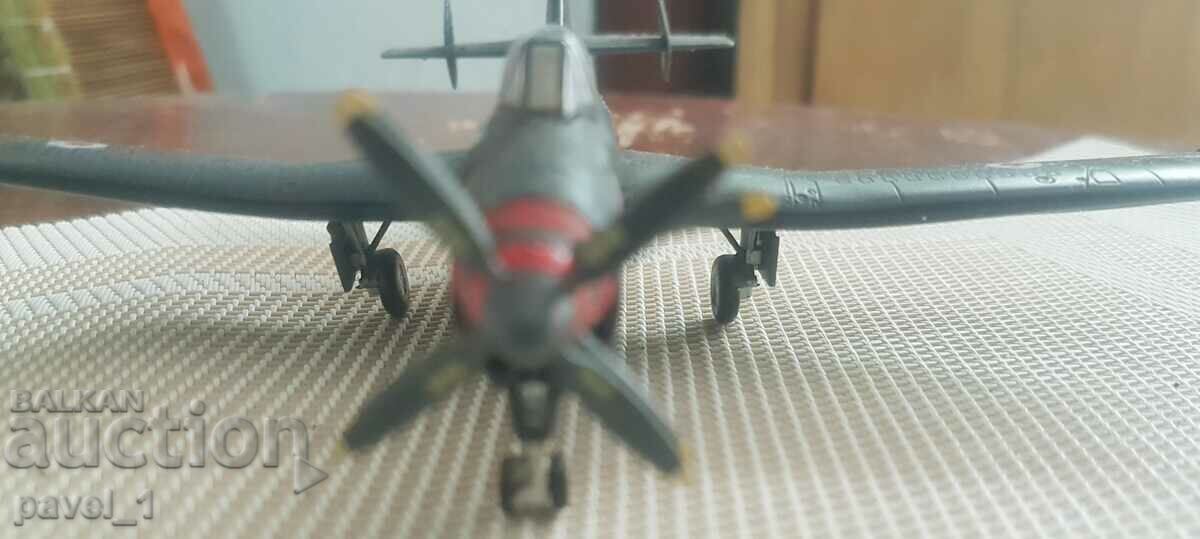 Model of an English fighter plane