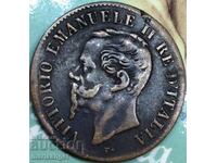 2 centesimi 1867 M Ιταλία Milan Victor Emmanuel II