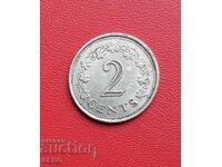 Malta-2 cents 1972
