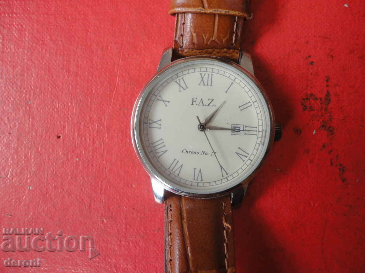 Υπέροχο ρολόι Faz με τιμή 25.00 BGN | € 12.78 Υπέροχο ρολόι Faz με τιμή 25.00 BGN | € 12.78