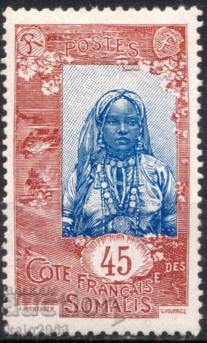 Somalia franceză-1915-Private-Somali Girl,MLH