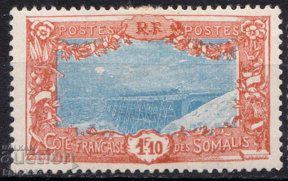 French Somalia-1915-Regular-Railway Bridge,MLH