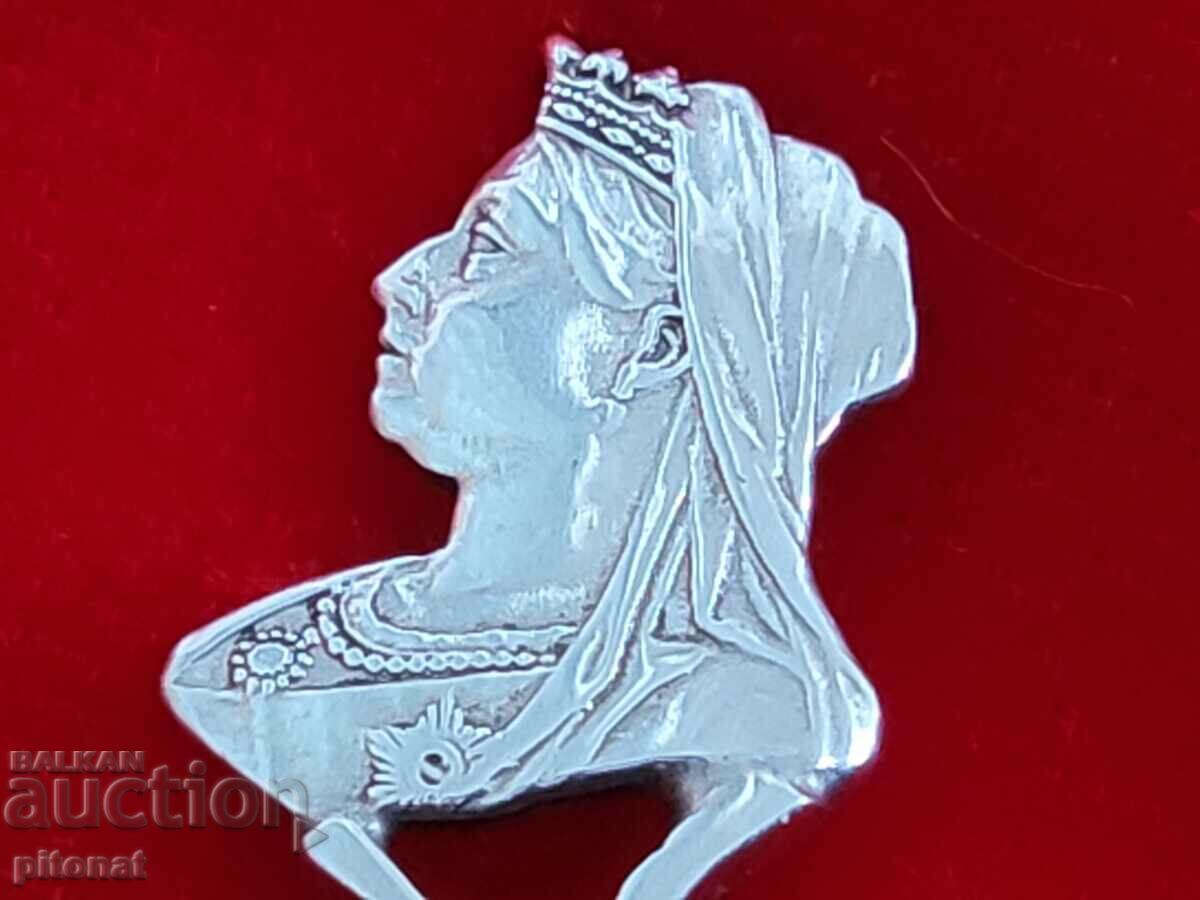 Queen Victoria 1897 Silver Spoon - 5 Queen Victoria 1897 Silver Spoon - 5