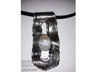 NECKLACE. SILVER 925. STONE. 12 GR