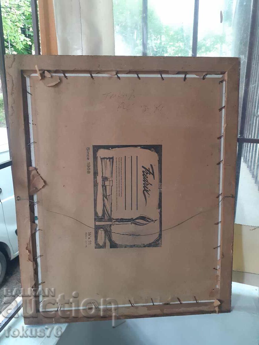 Livrarea Pictură în ulei originală veche semnată și înrămată Livrarea Pictură în ulei originală veche semnată și înrămată