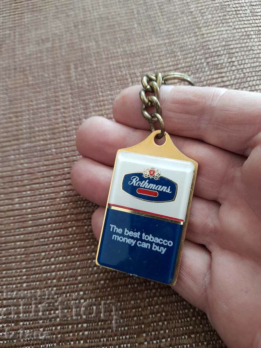Old Rothmans key ring with price 32.00 BGN | € 16.36 Old Rothmans key ring with price 32.00 BGN | € 16.36