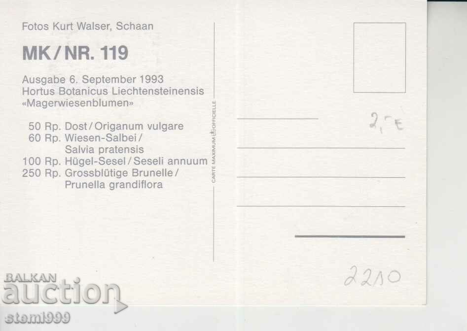 Postcard Maximum FDC Plants Herbs with price 1.50 BGN | € 0.77 Postcard Maximum FDC Plants Herbs with price 1.50 BGN | € 0.77