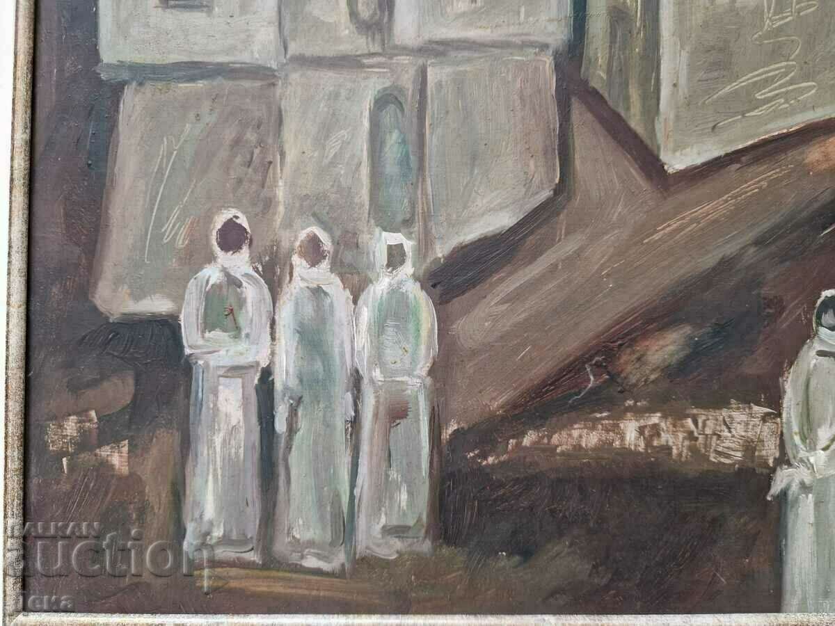 Delivery of Dimitar Mitev painting 1980. Delivery of Dimitar Mitev painting 1980.