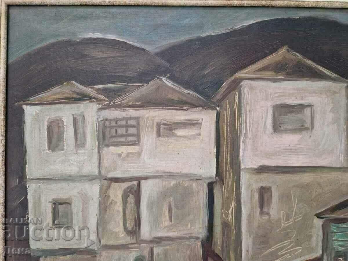 Димитър Митев картина 1980г. - 5 Димитър Митев картина 1980г. - 5