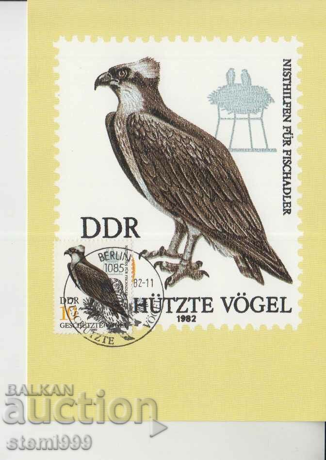 Καρτ ποστάλ Maximum FDC Birds