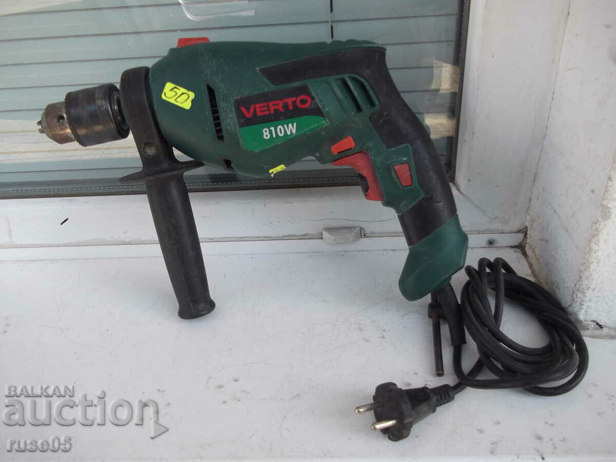Drill "VERTO - 50G512" working with price 50.00 BGN | € 25.56 Drill "VERTO - 50G512" working with price 50.00 BGN | € 25.56