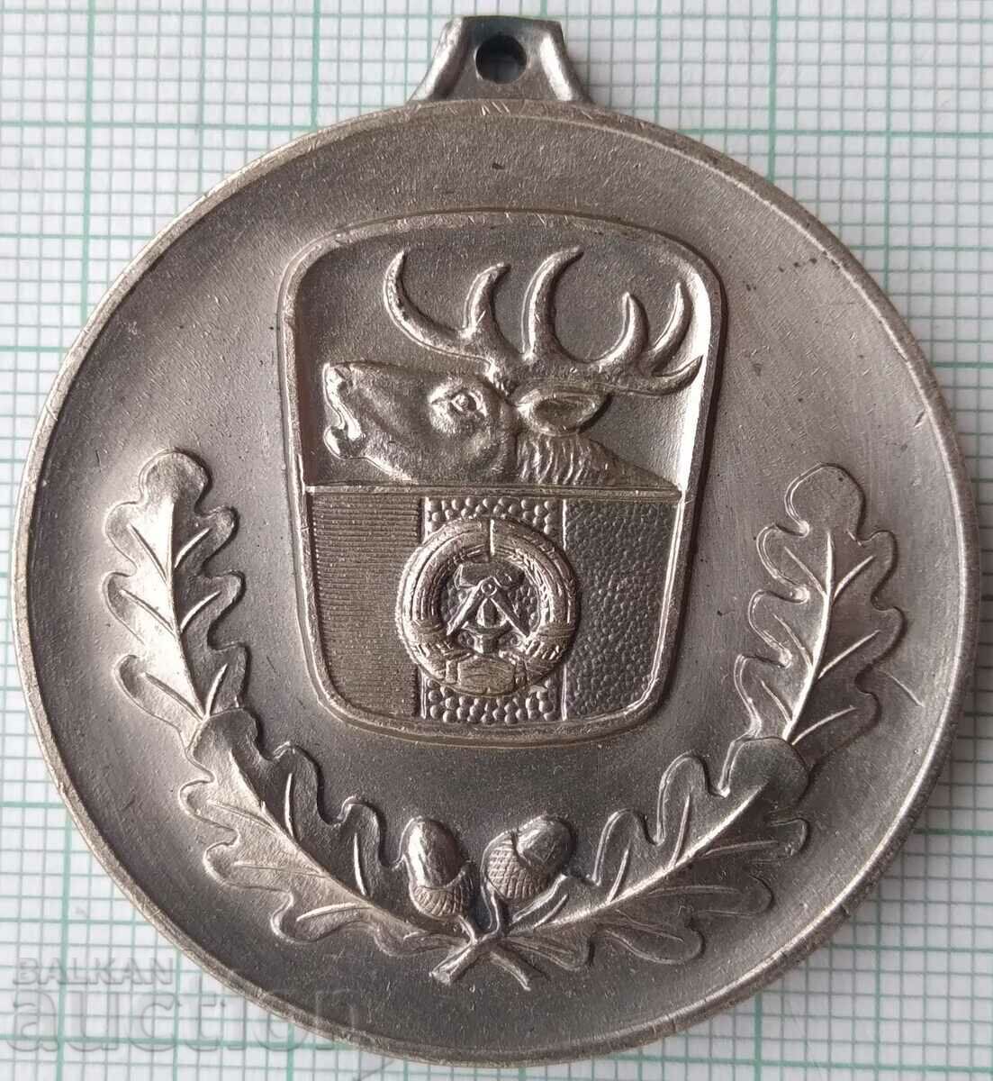 15776 Μετάλλιο - Κυνήγι ΛΔΓ Γερμανία