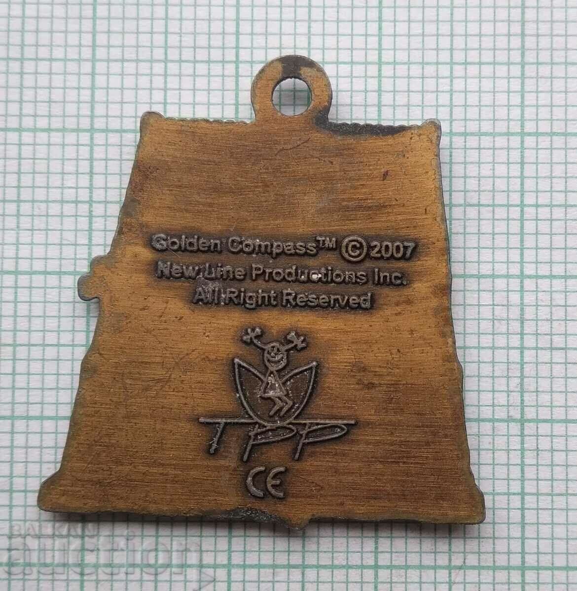 Auction 15784 Badge - Golden Compass Auction 15784 Badge - Golden Compass