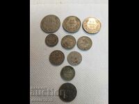Lot of Bulgarian coins