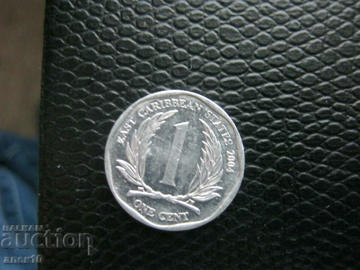 Πρώην. Κράτη της Καραϊβικής 1 σεντ 2004
