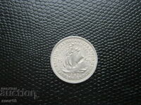 Ex. Caribbean States 25 cents 1965