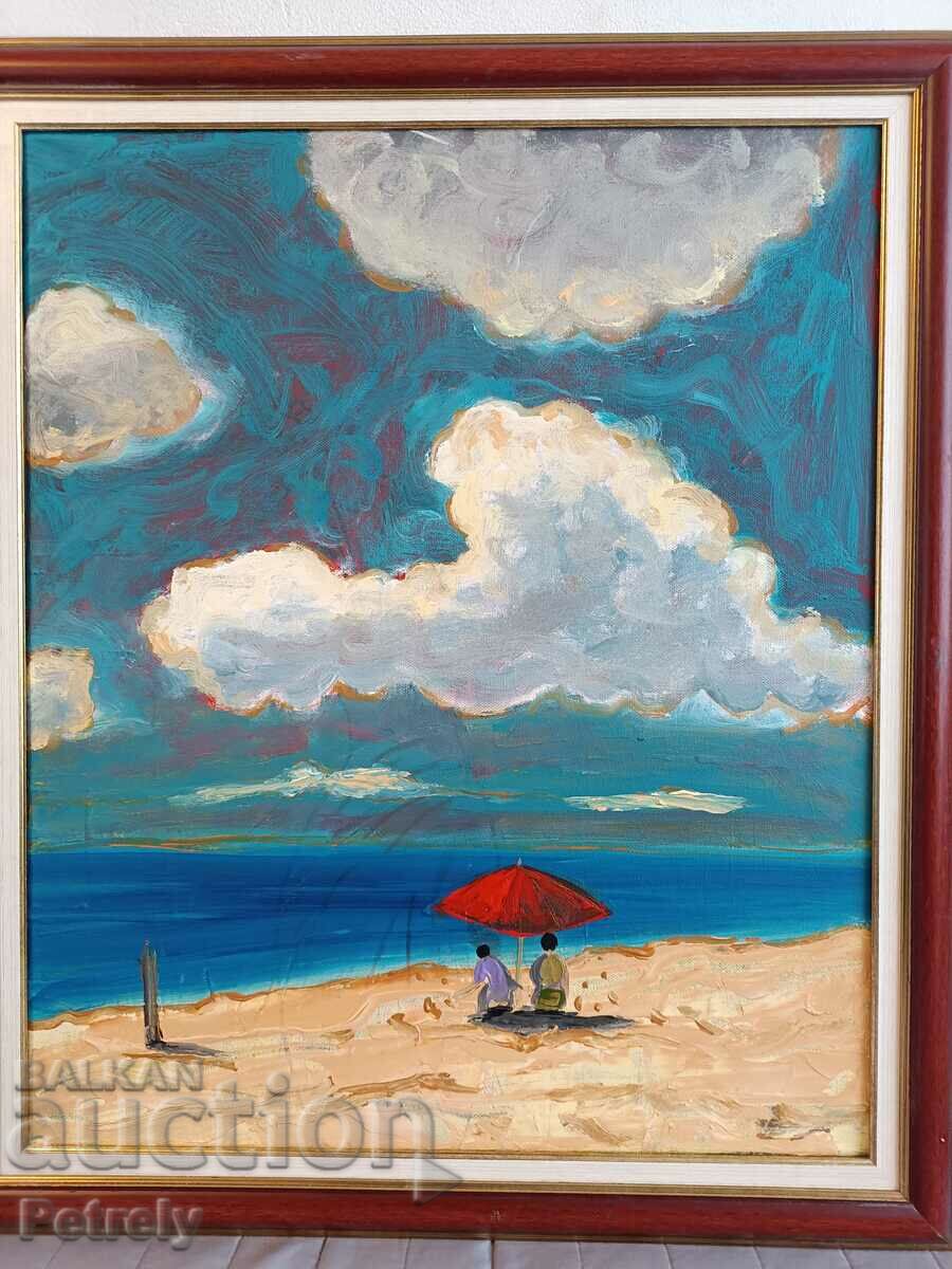 Licitație Pictură mare în ulei