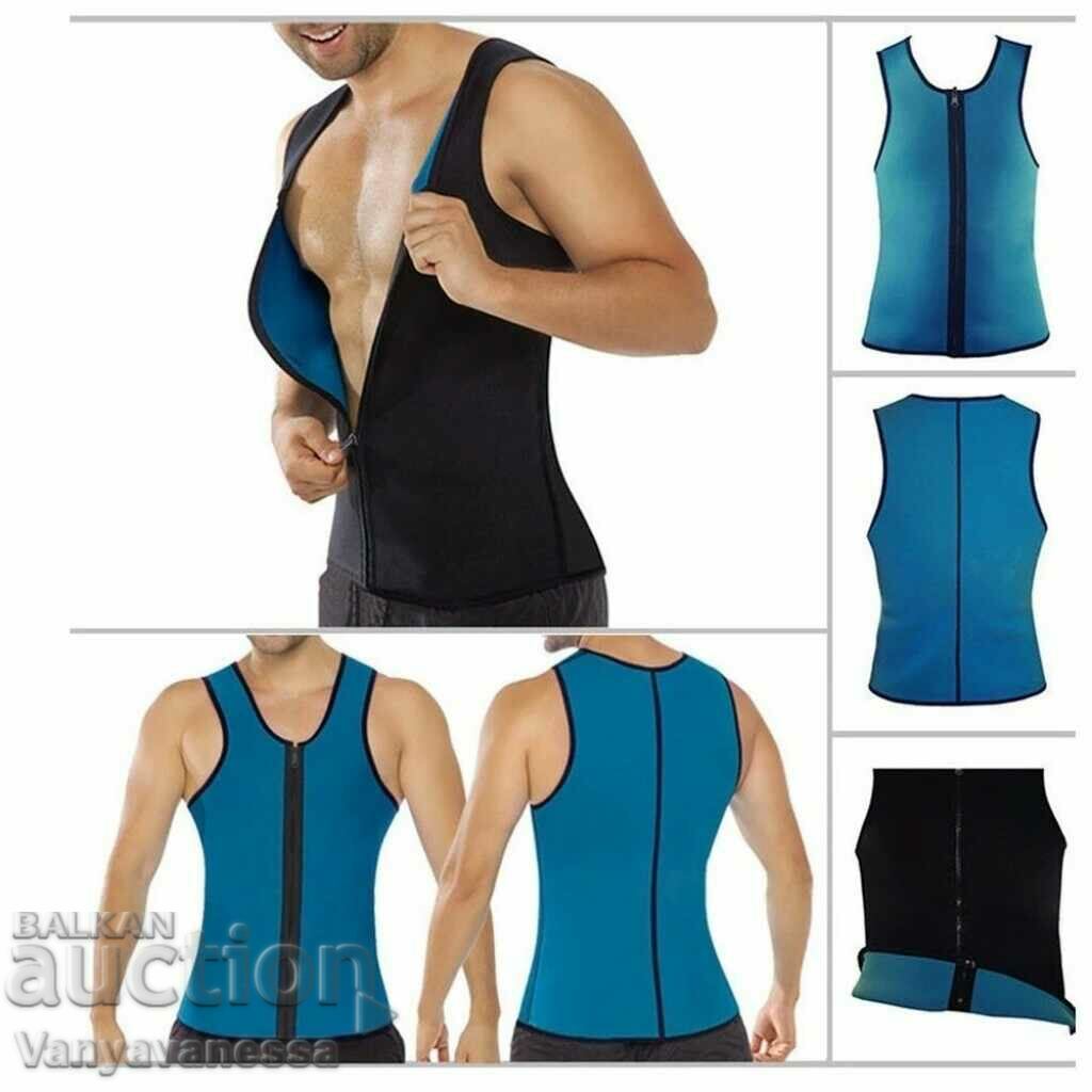 HOT SHAPERS Men's Neoprene Tank Top for Men with price 15.90 BGN | € 8.13 HOT SHAPERS Men's Neoprene Tank Top for Men with price 15.90 BGN | € 8.13