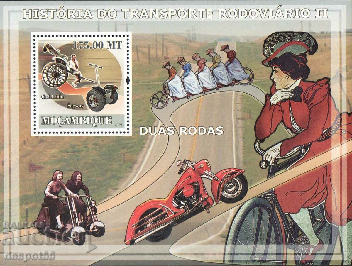 2009. Mozambic. Istoria transportului rutier. Bloc.