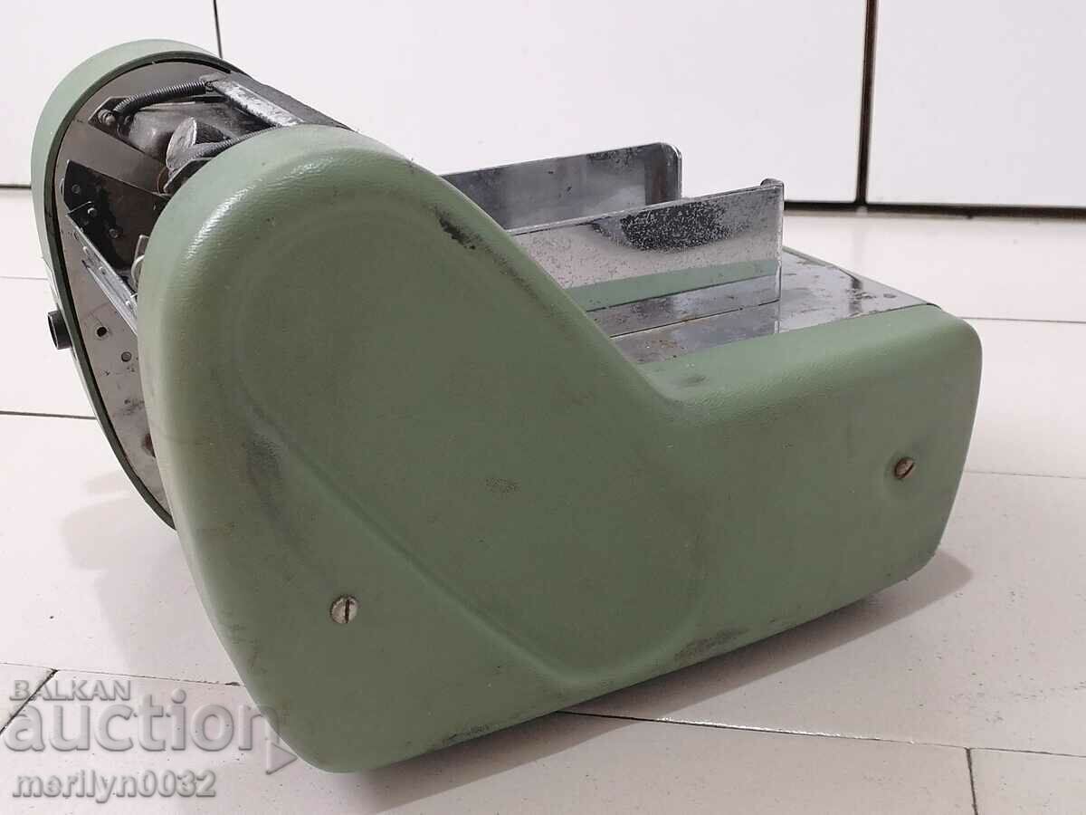 Auction  Old WEBER label printing and pasting machine