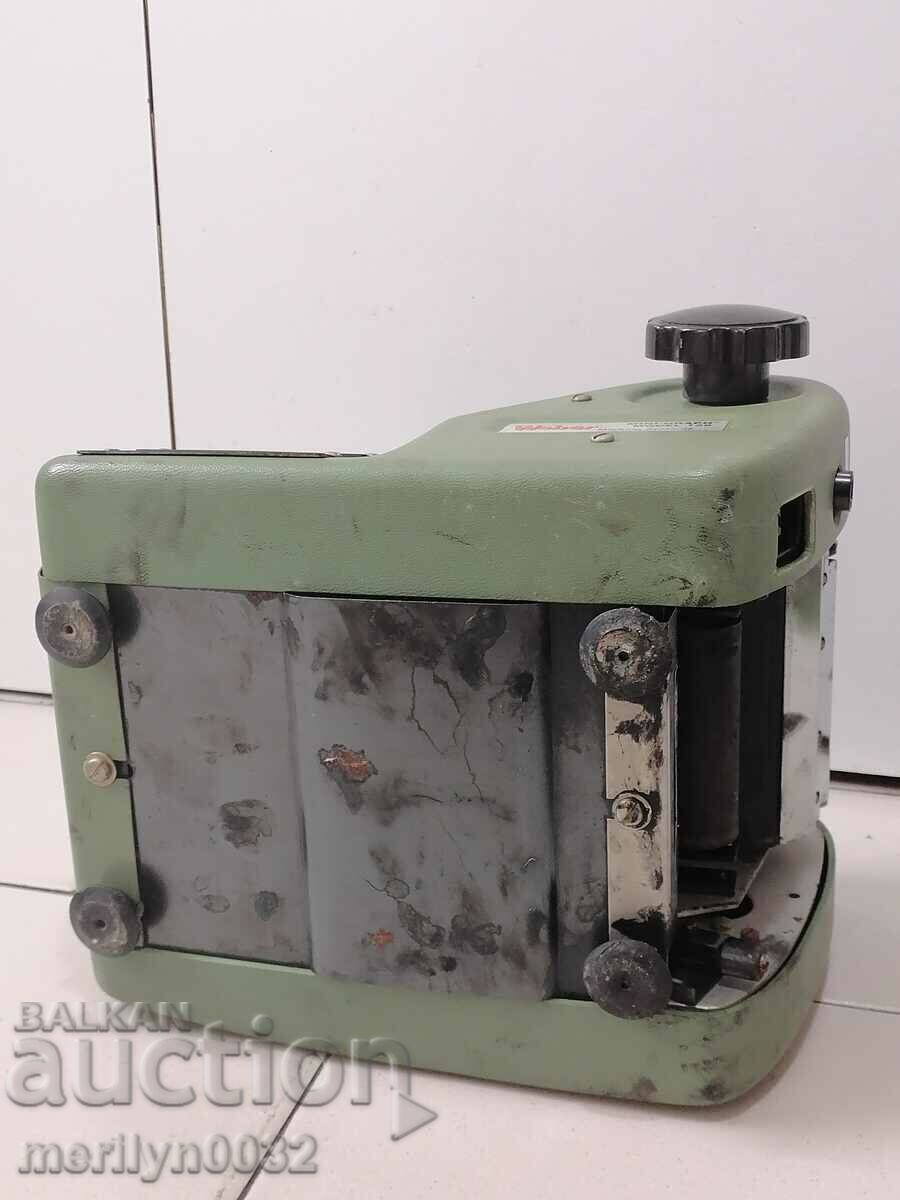 Old WEBER label printing and pasting machine - 7