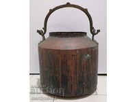 Old bucket copper vessel copper bucket güm