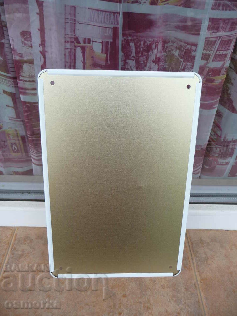 Auction  Metal plate music Music rock ballads pop song piece cool