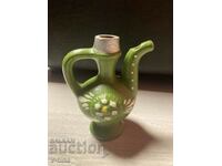 Old pitcher whistle pottery hand painted krondir