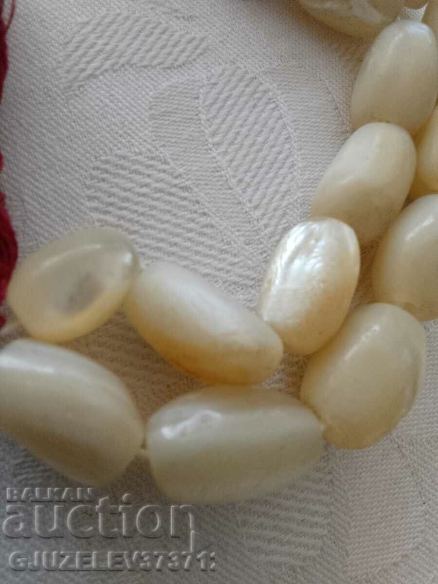 Old mother of pearl rosary with price 349.00 BGN | € 178.44